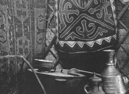 トルコの昔ながらのオールドキリム