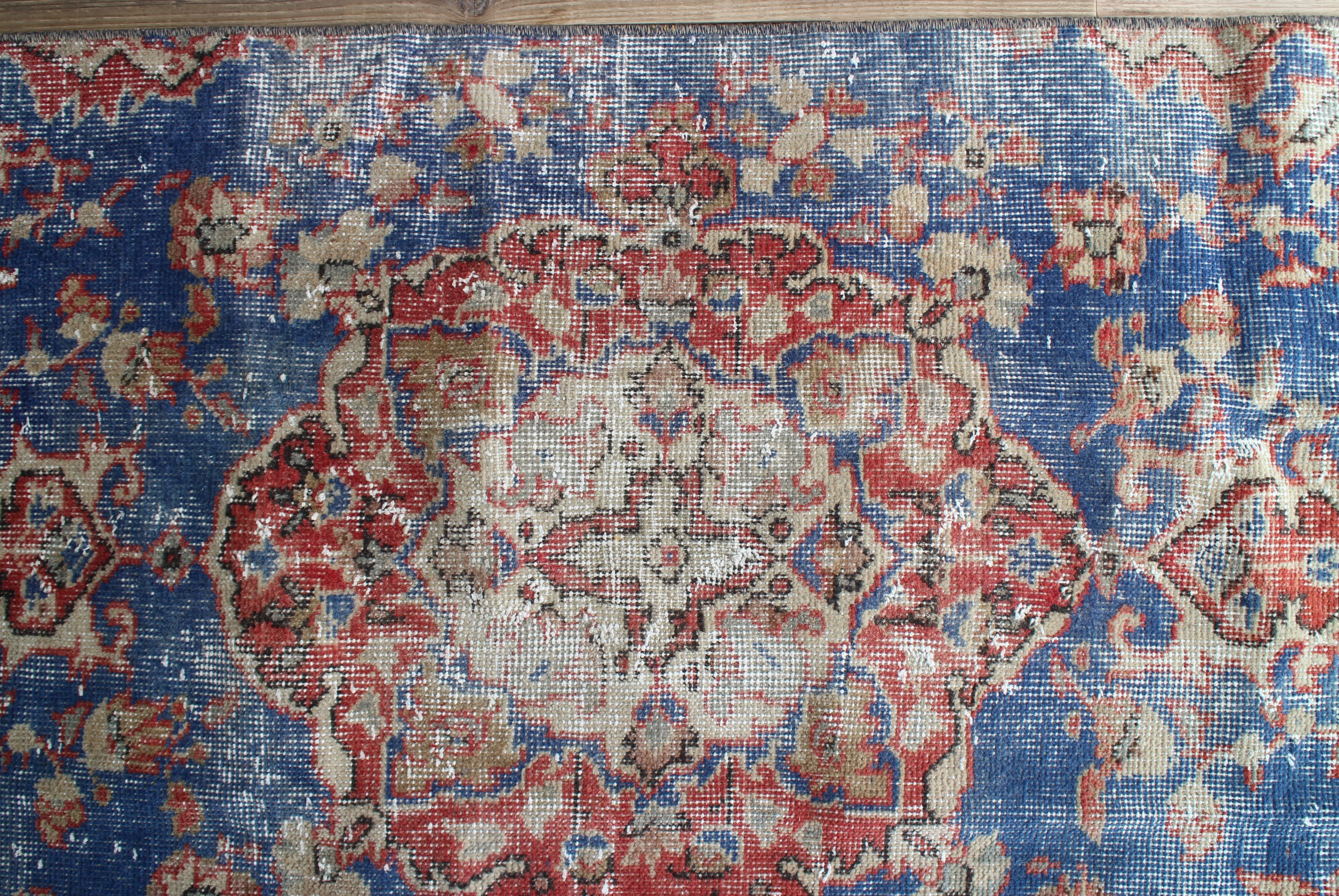 青のオールドキリム