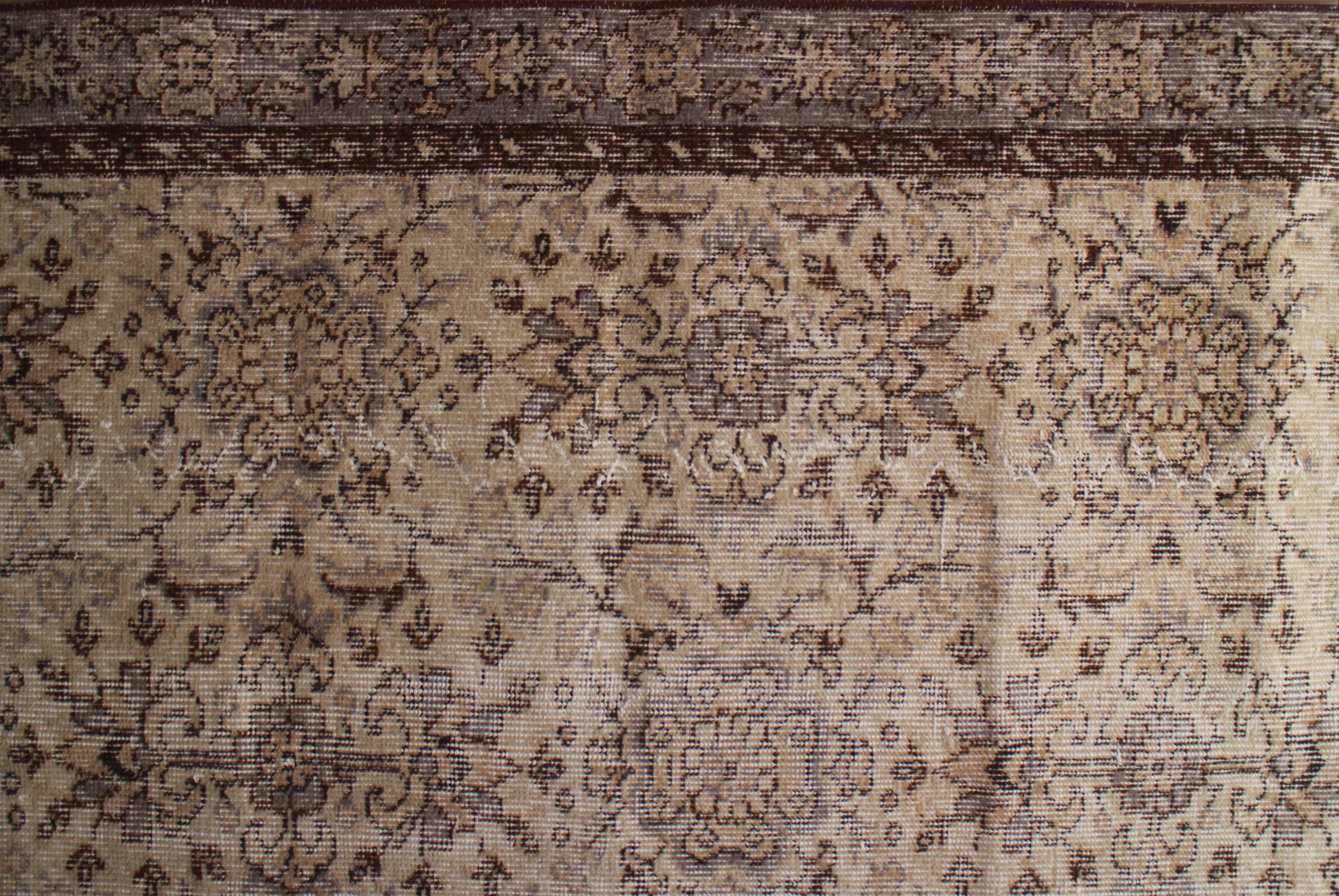 グレーのオールドキリム