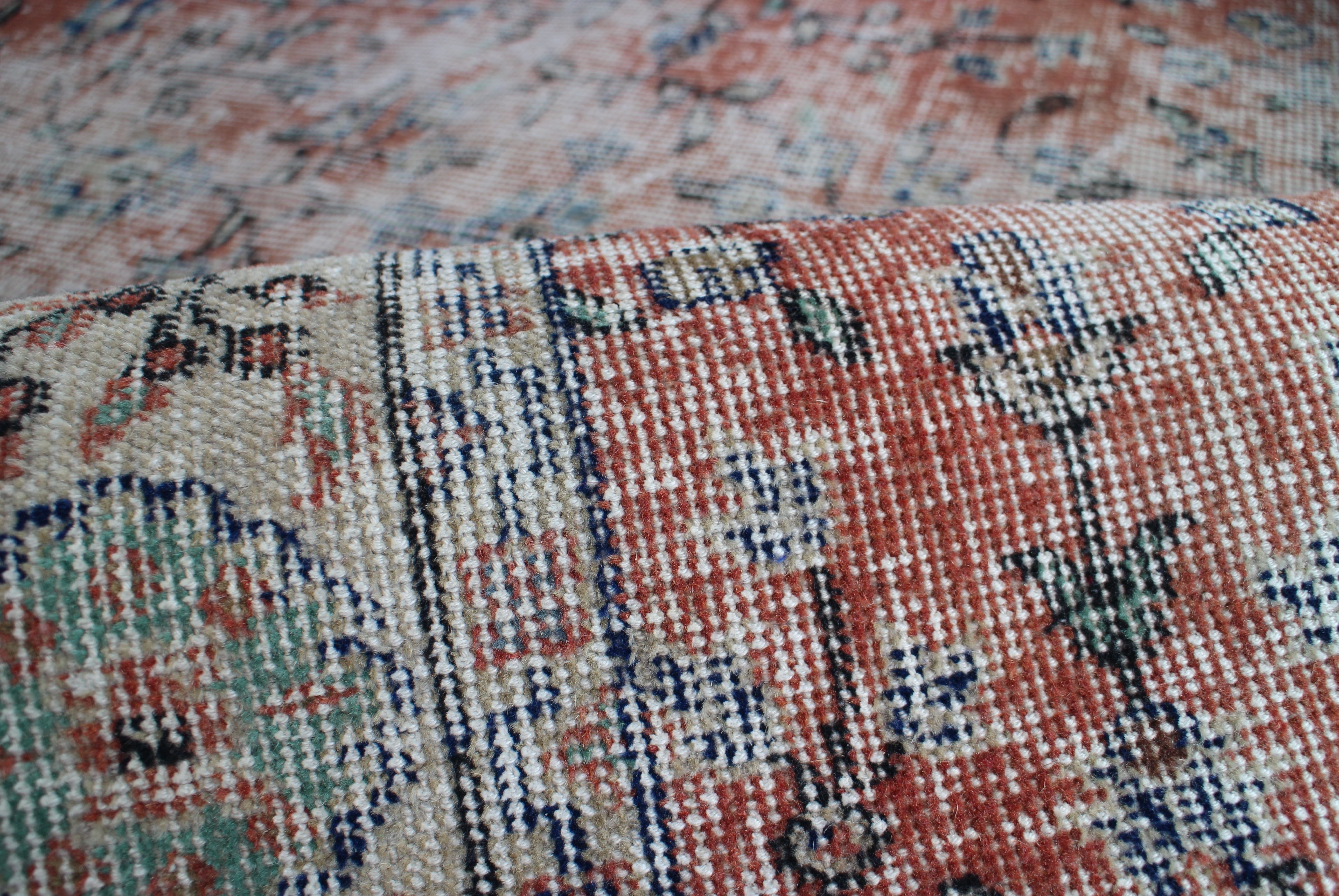 オレンジのオールドキリム