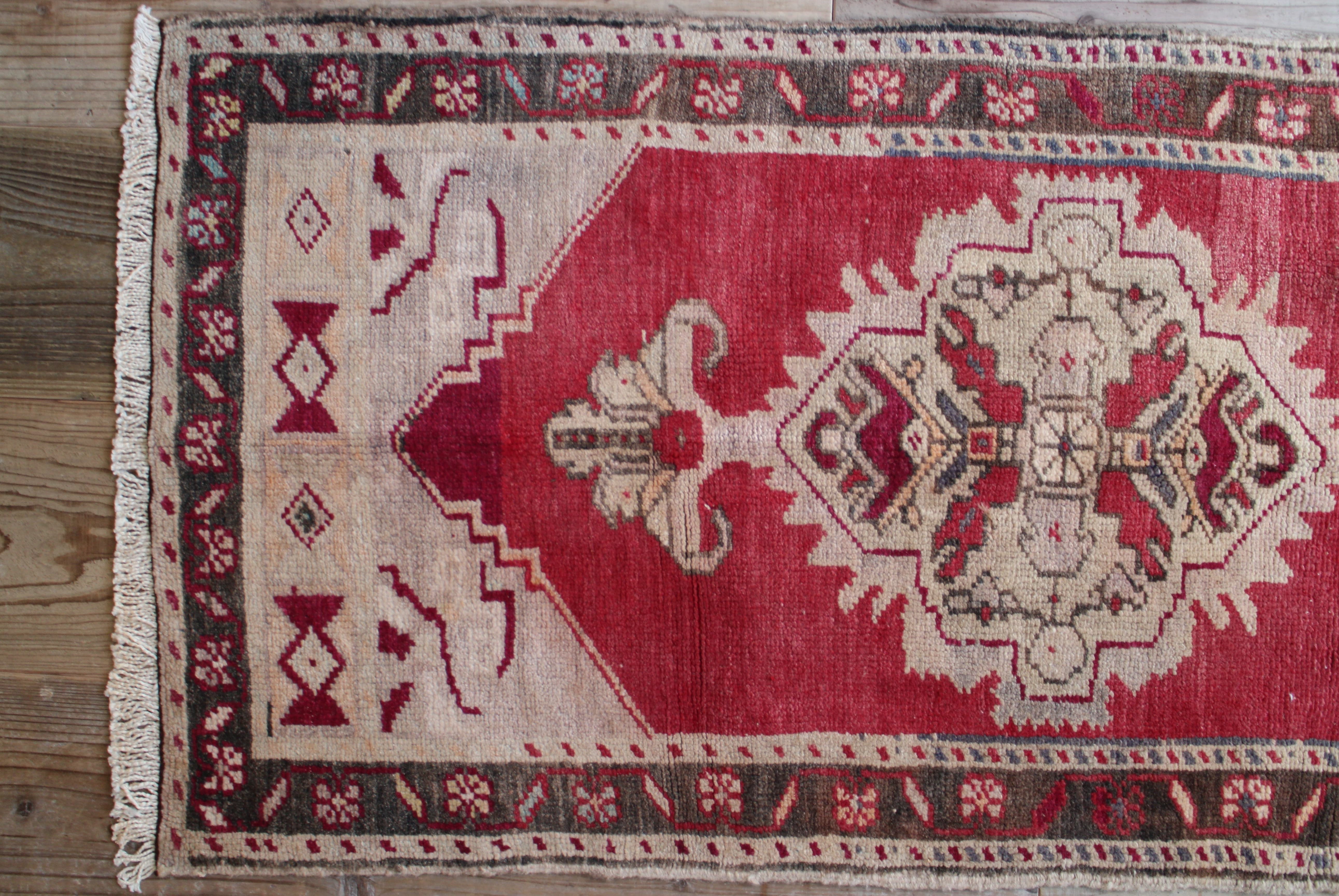 青いオールドキリム