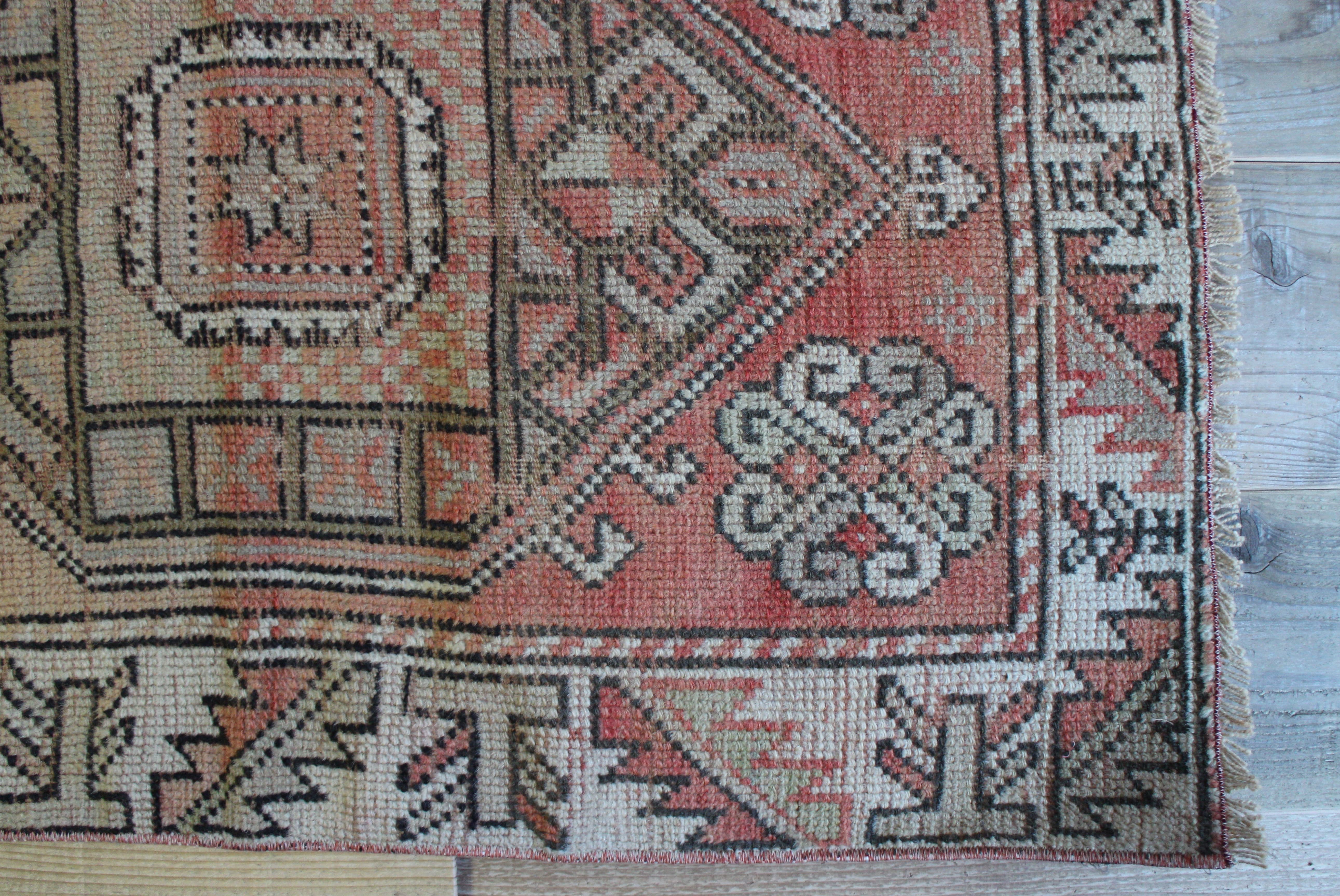 オレンジ　オールドキリム