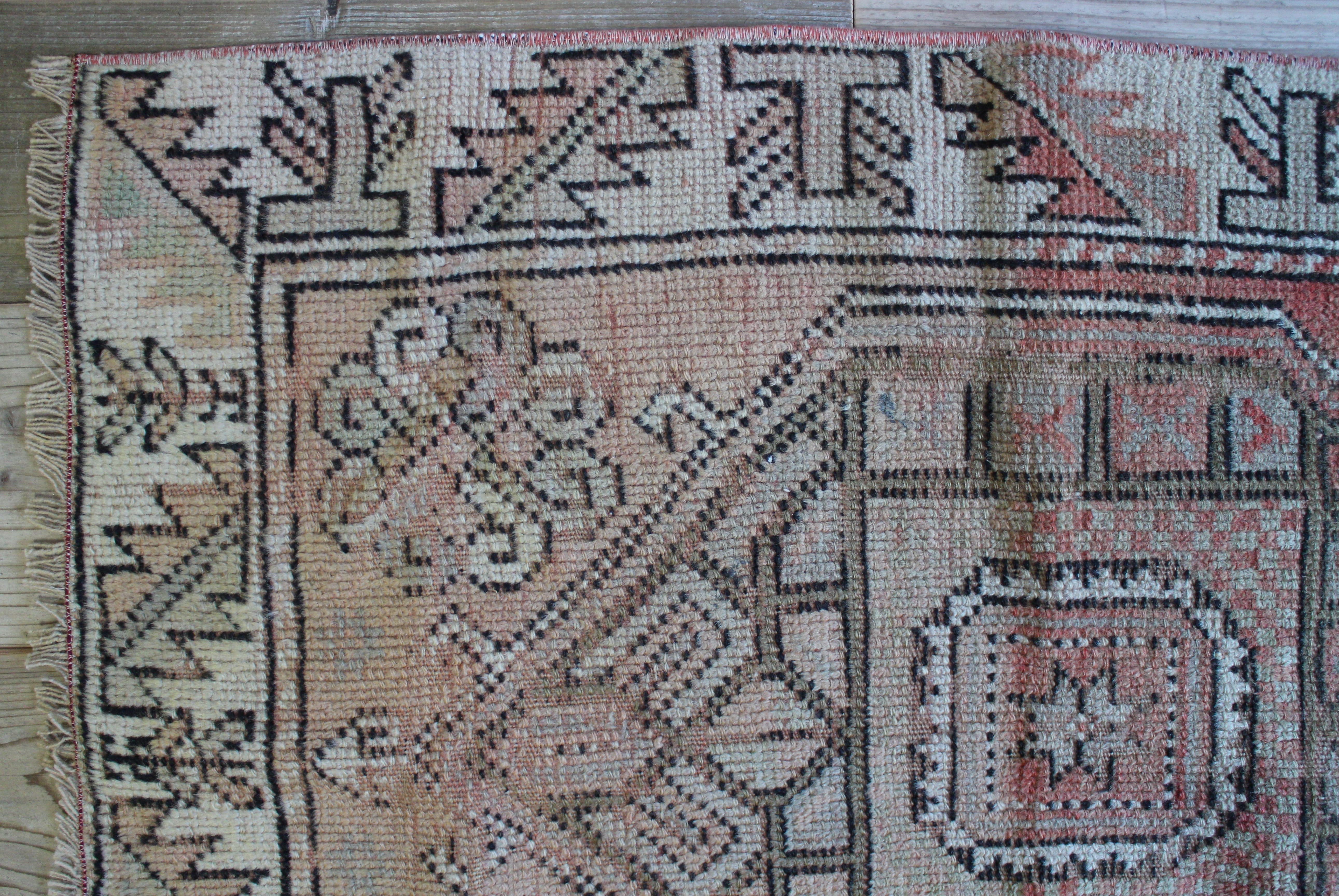 オレンジ　オールドキリム