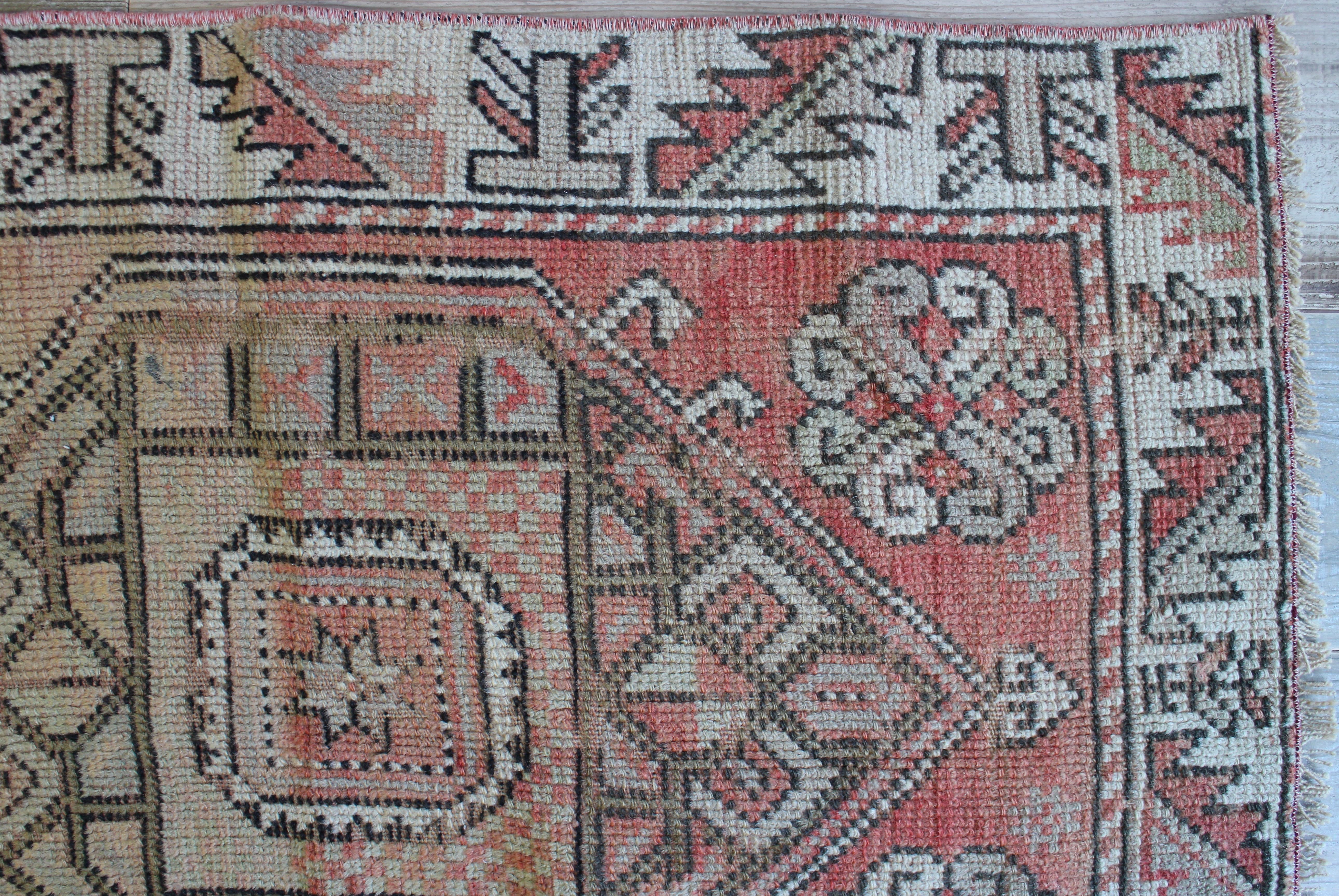 オレンジ　オールドキリム