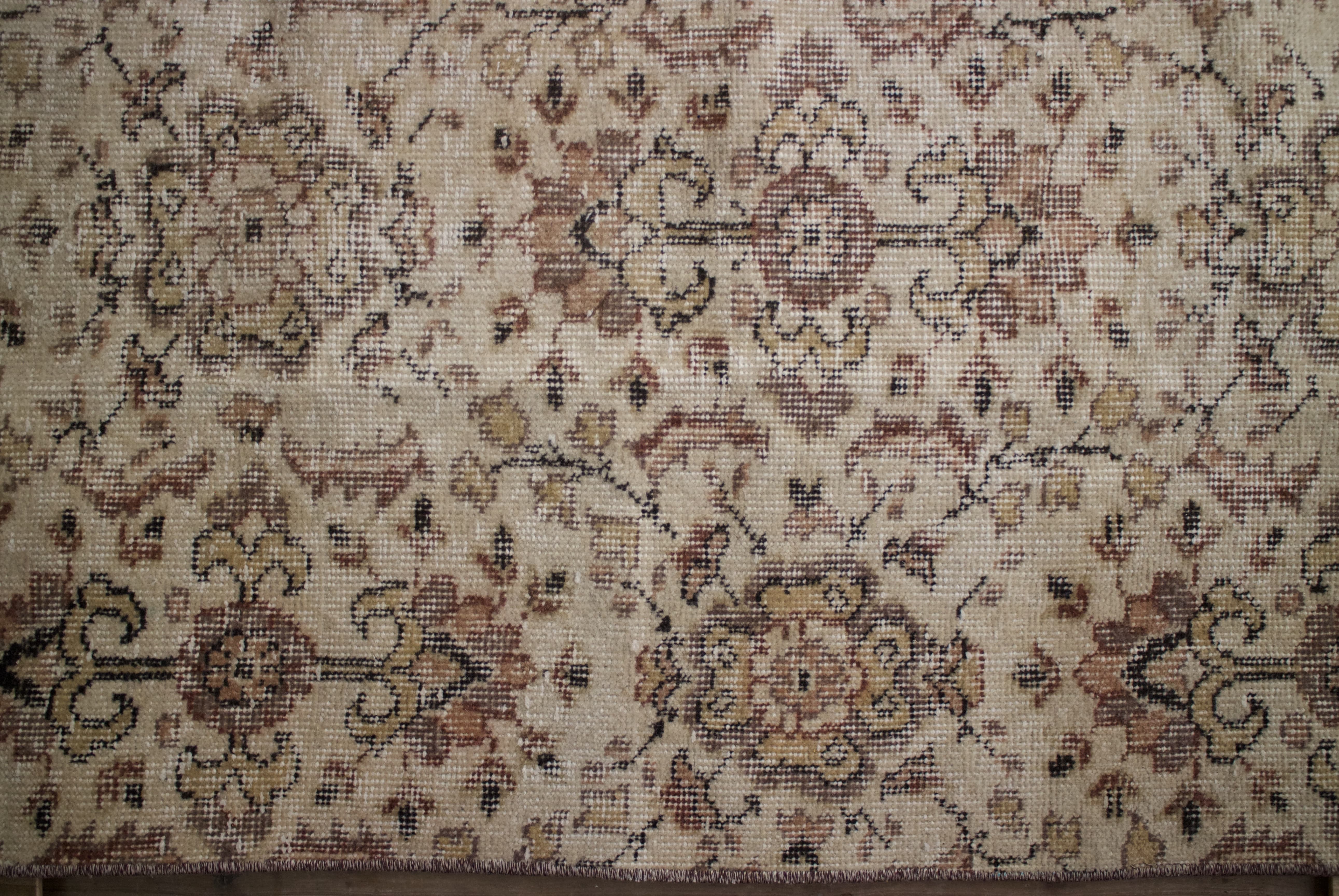 イエローベージュ　オールドキリムオールドキリム