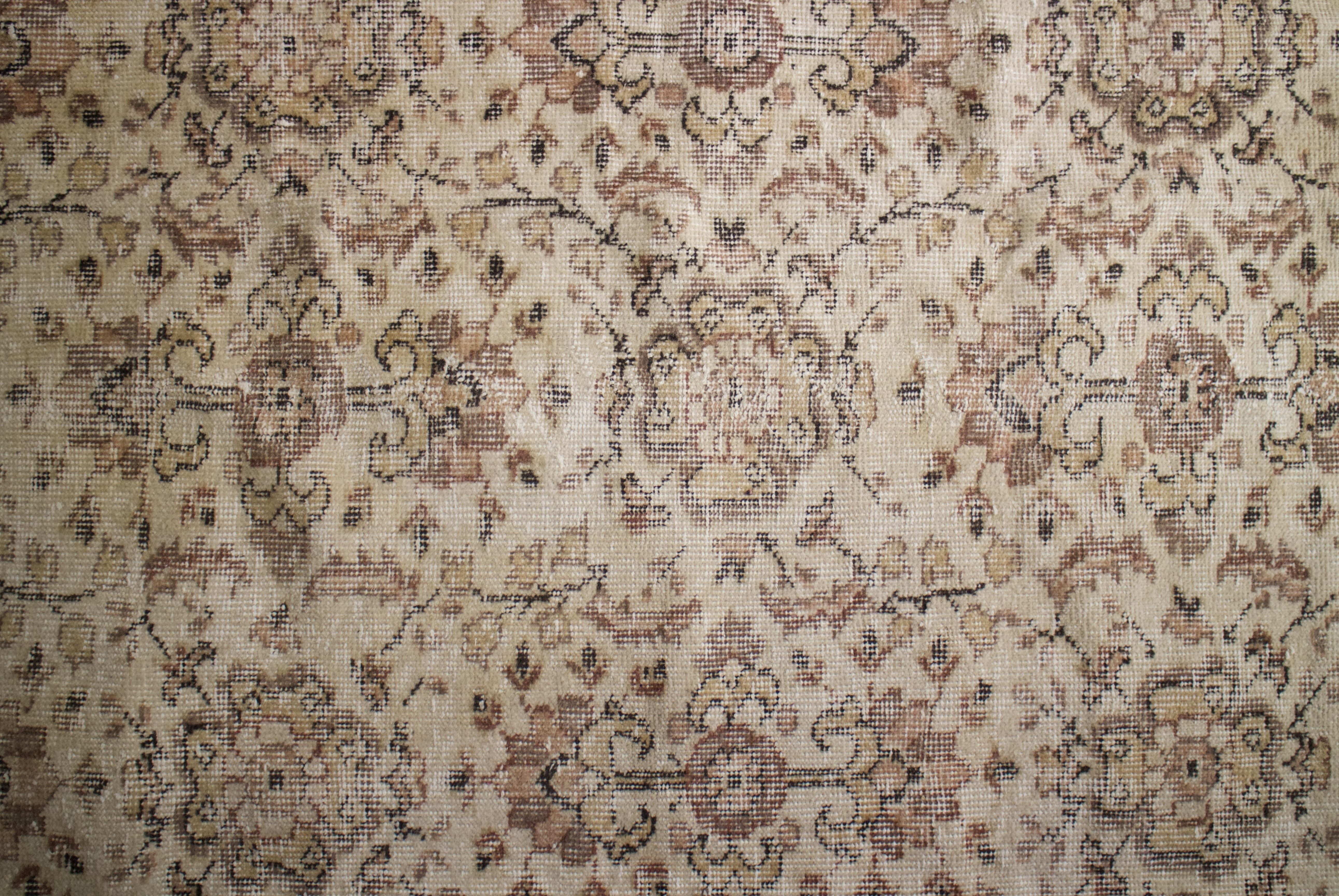 イエローベージュ　オールドキリムオールドキリム