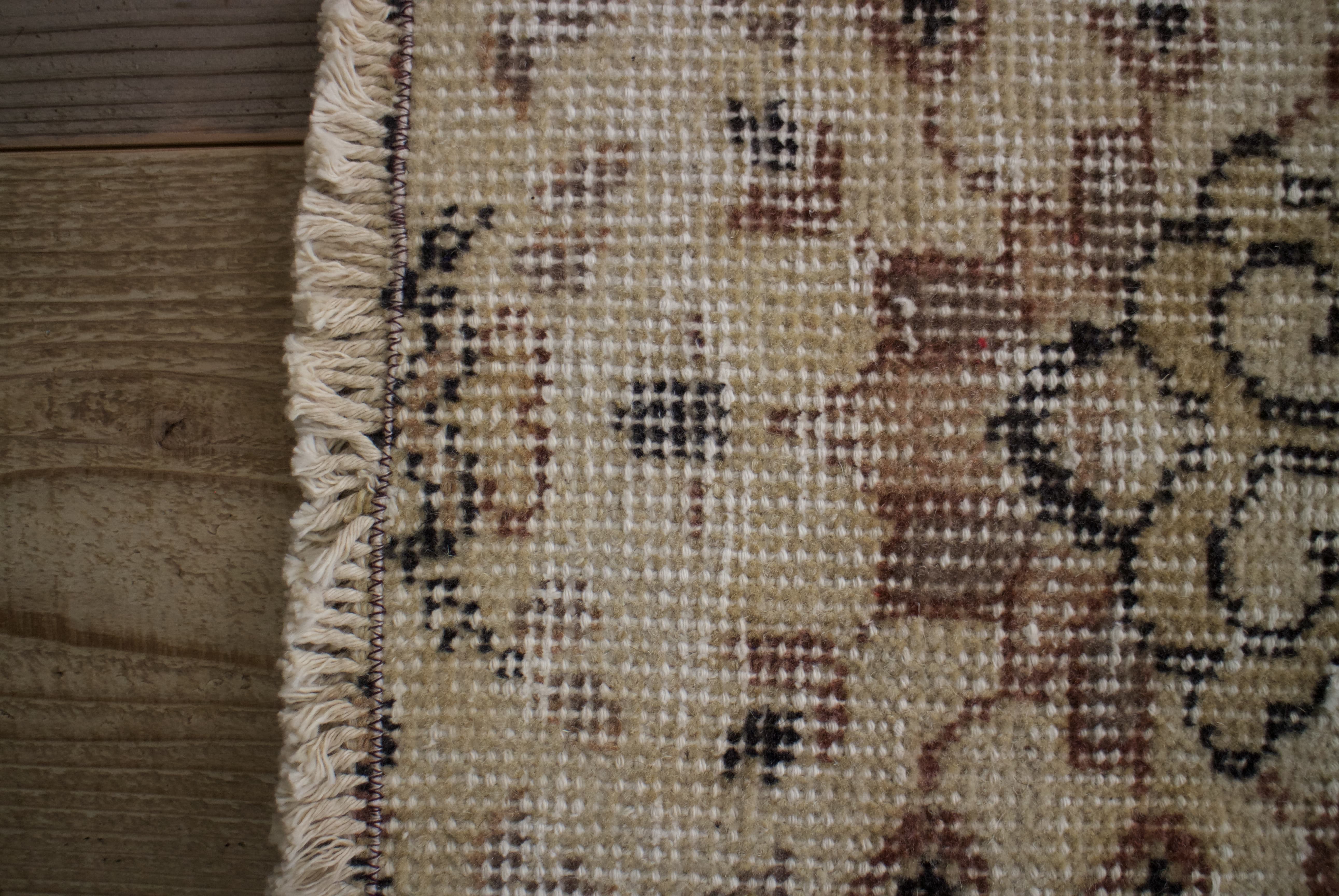 イエローベージュ　オールドキリムオールドキリム