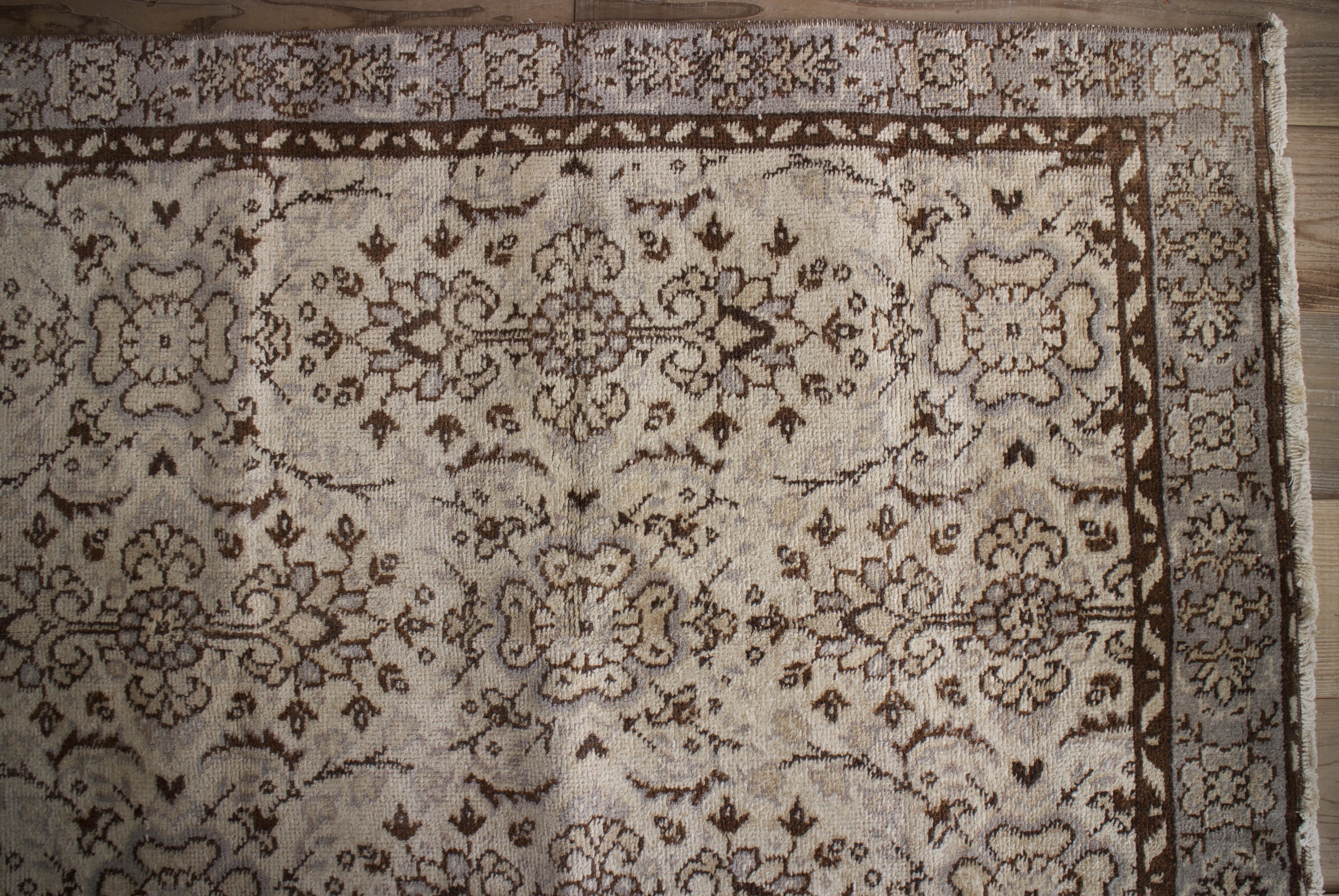 グレージュ　オールドキリム　オールドキリム