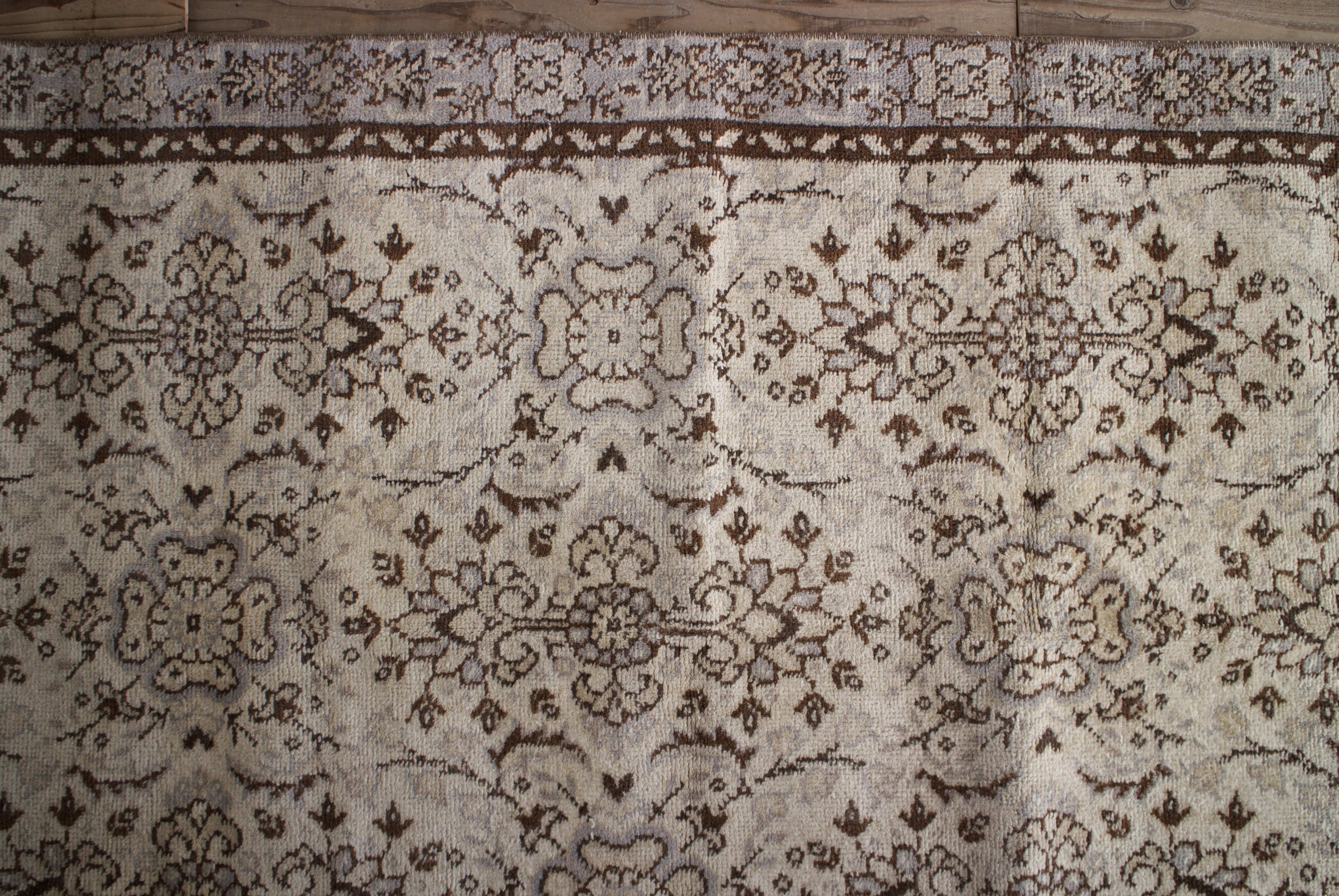 グレージュ　オールドキリム　オールドキリム