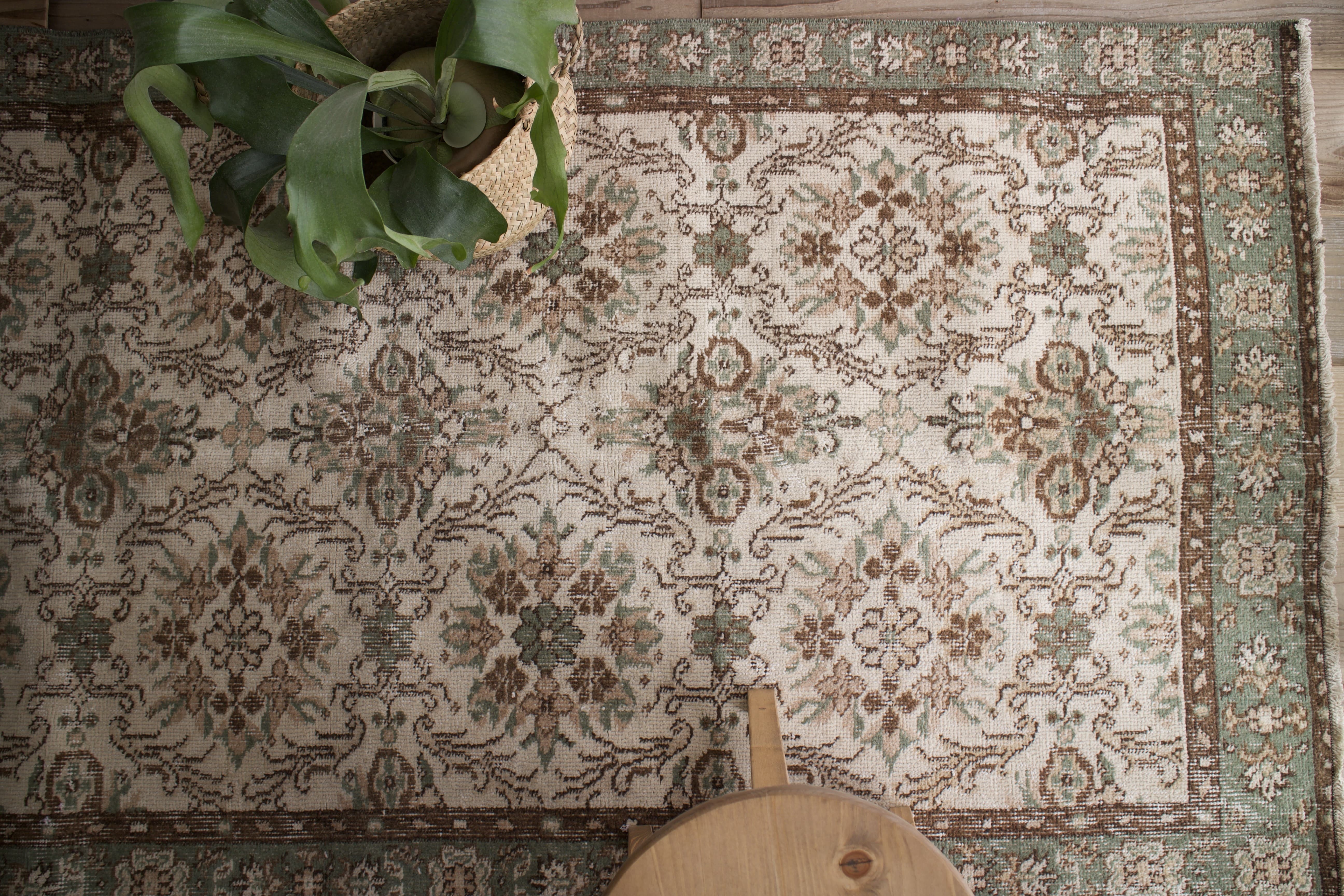 グリーン　オールドキリム