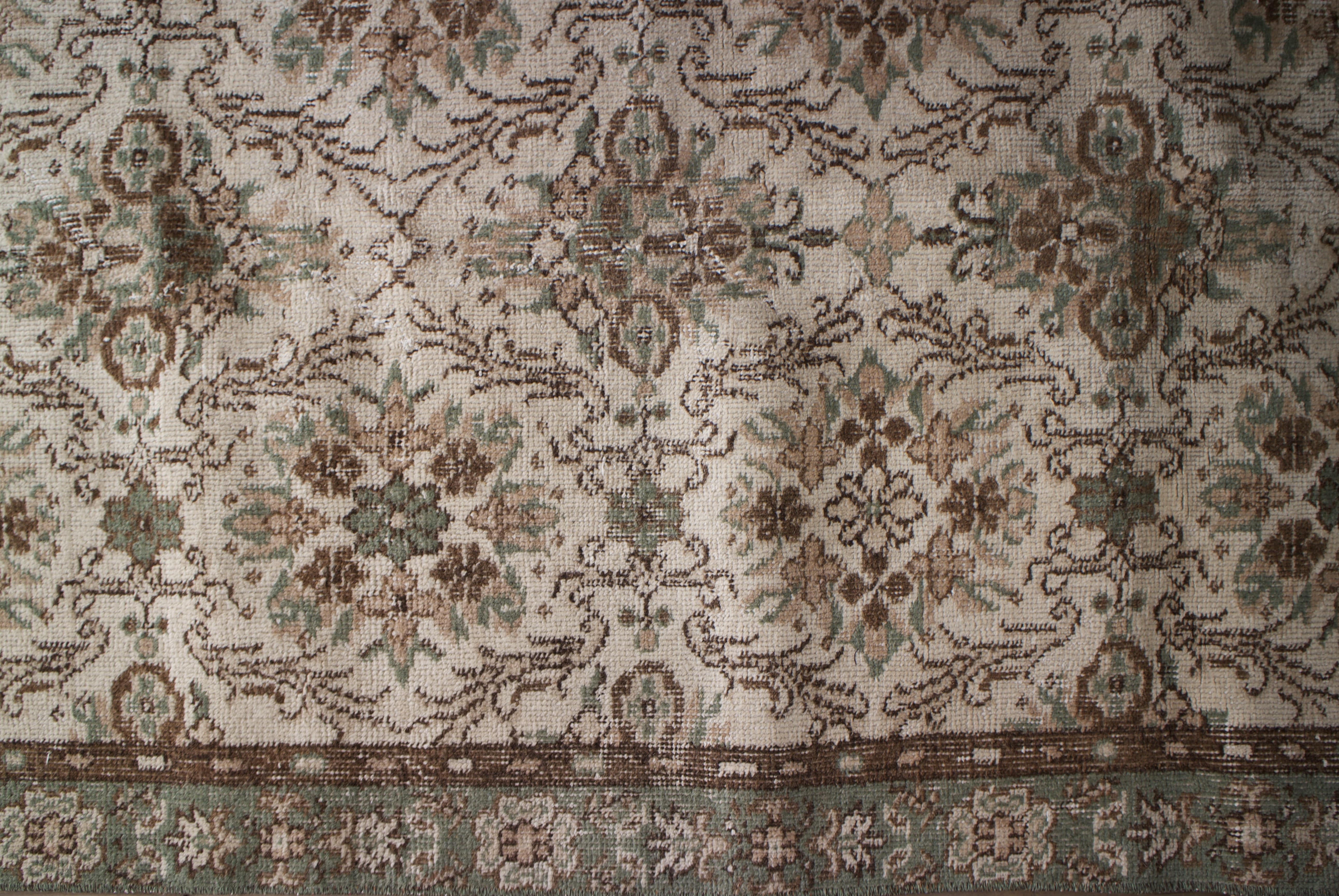 グレージュ　オールドキリム　オールドキリム