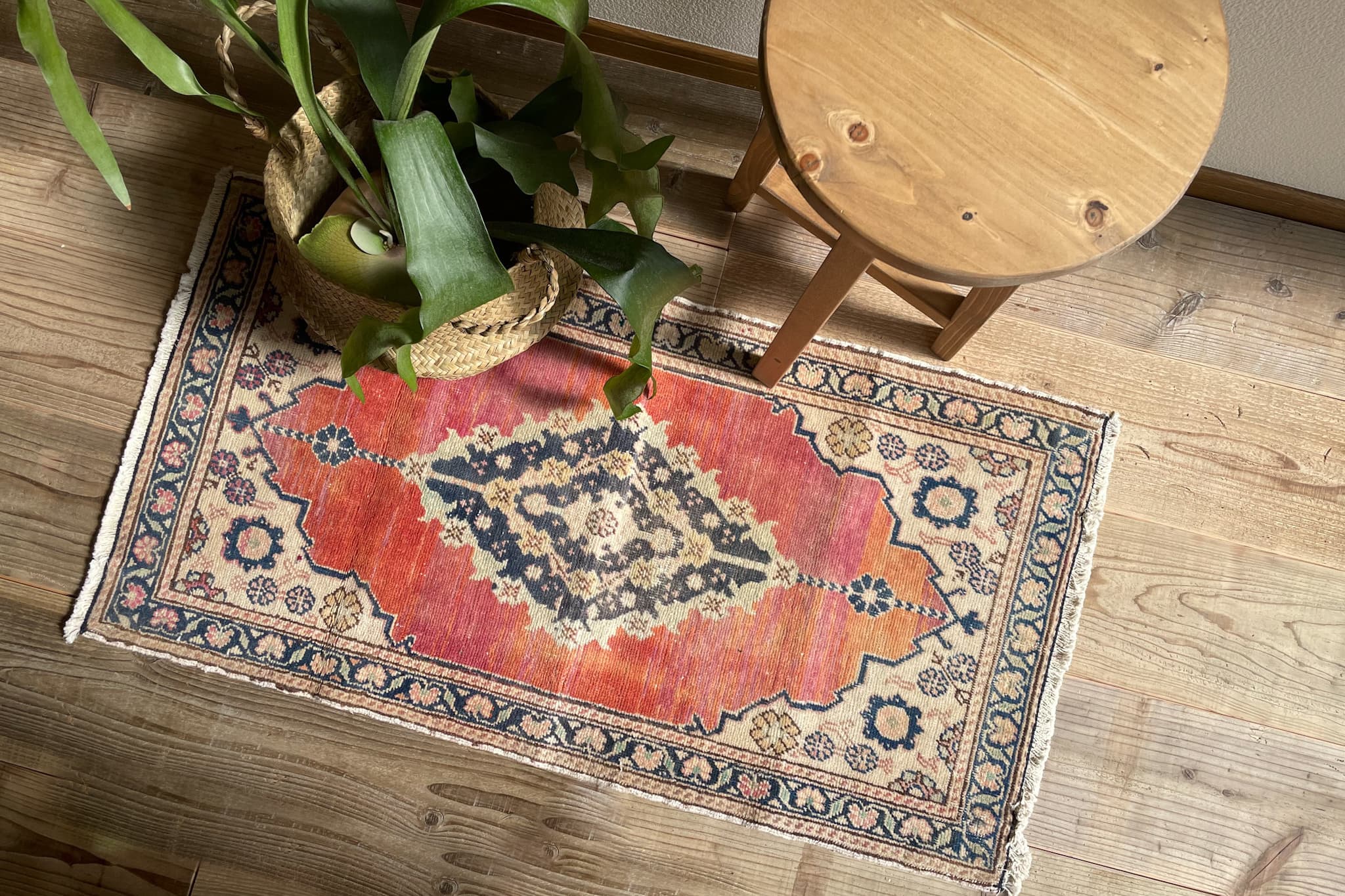 ピンク　オールドキリム